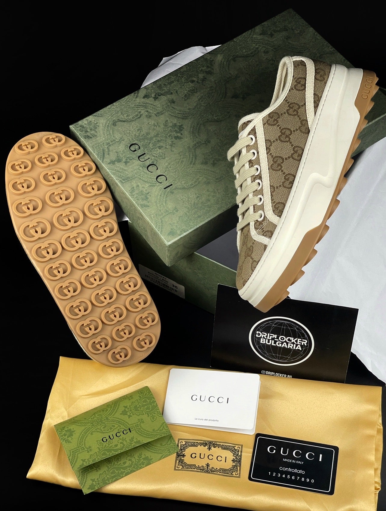 GUCCI TENNIS SNKRS DRIPLOCKER.BG
