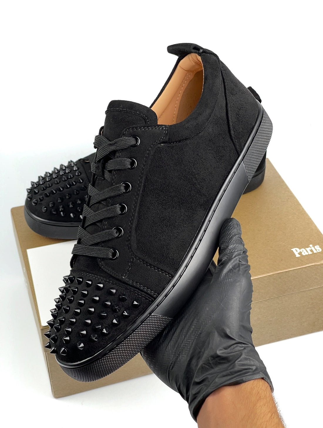 Louboutin Black Velour