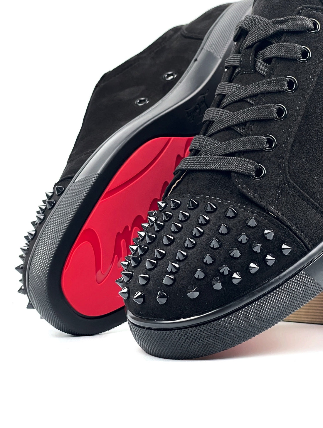 Louboutin Black Velour