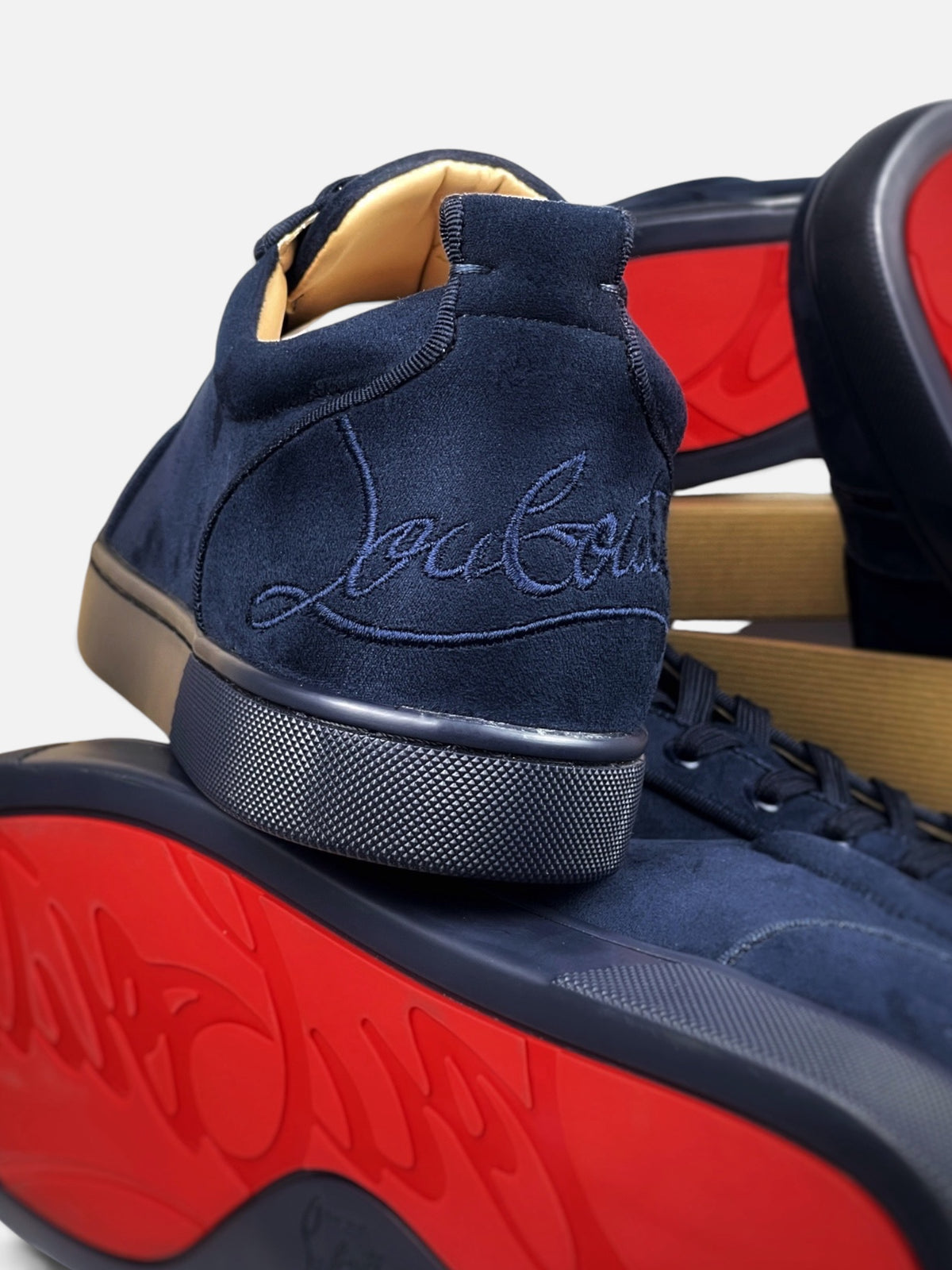 Louboutin Navy Blue