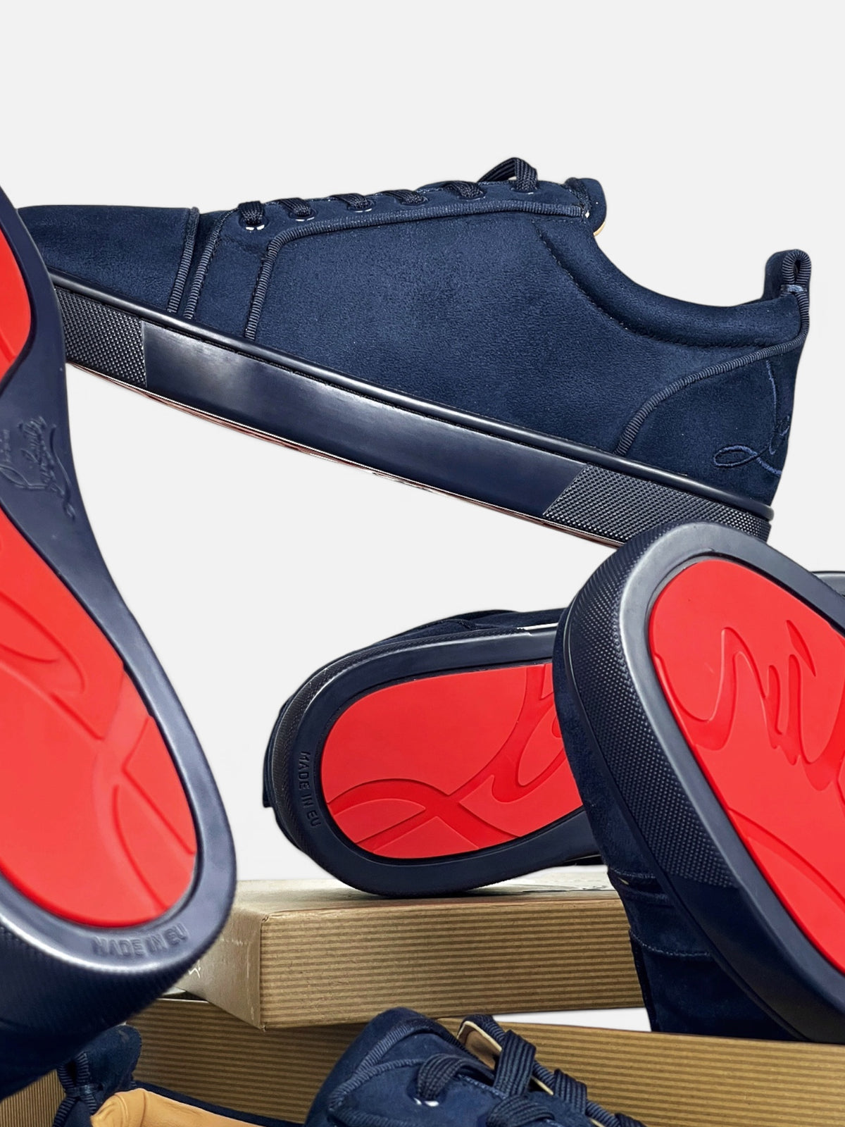 Louboutin Navy Blue