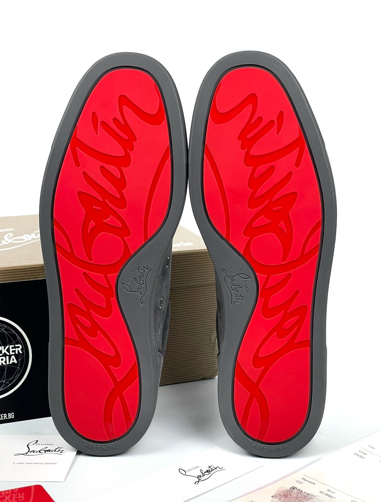 LOUBOUTIN КАДИФЕ СИВ