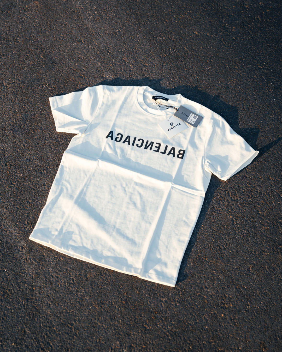 BALENCIAGA T-SHIRT WHITE DRIPLOCKER.BG