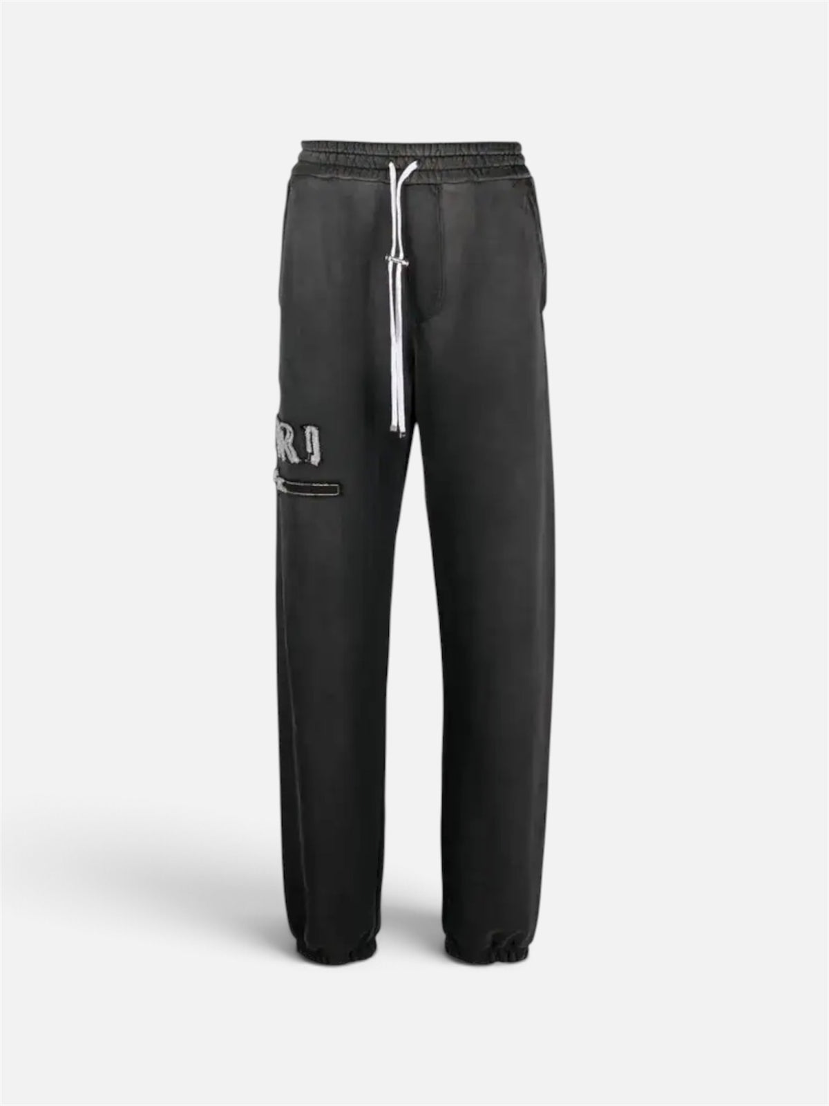 Faded Effect Logo Pants