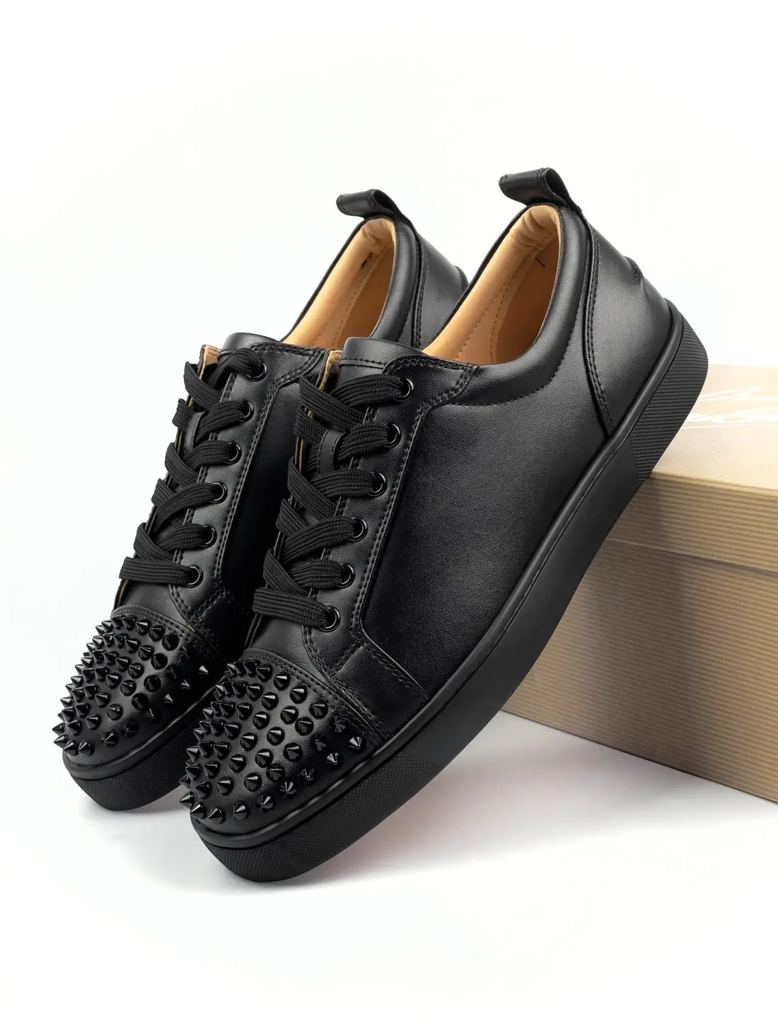 LOUBOUTIN BLACK LEATHER My Store