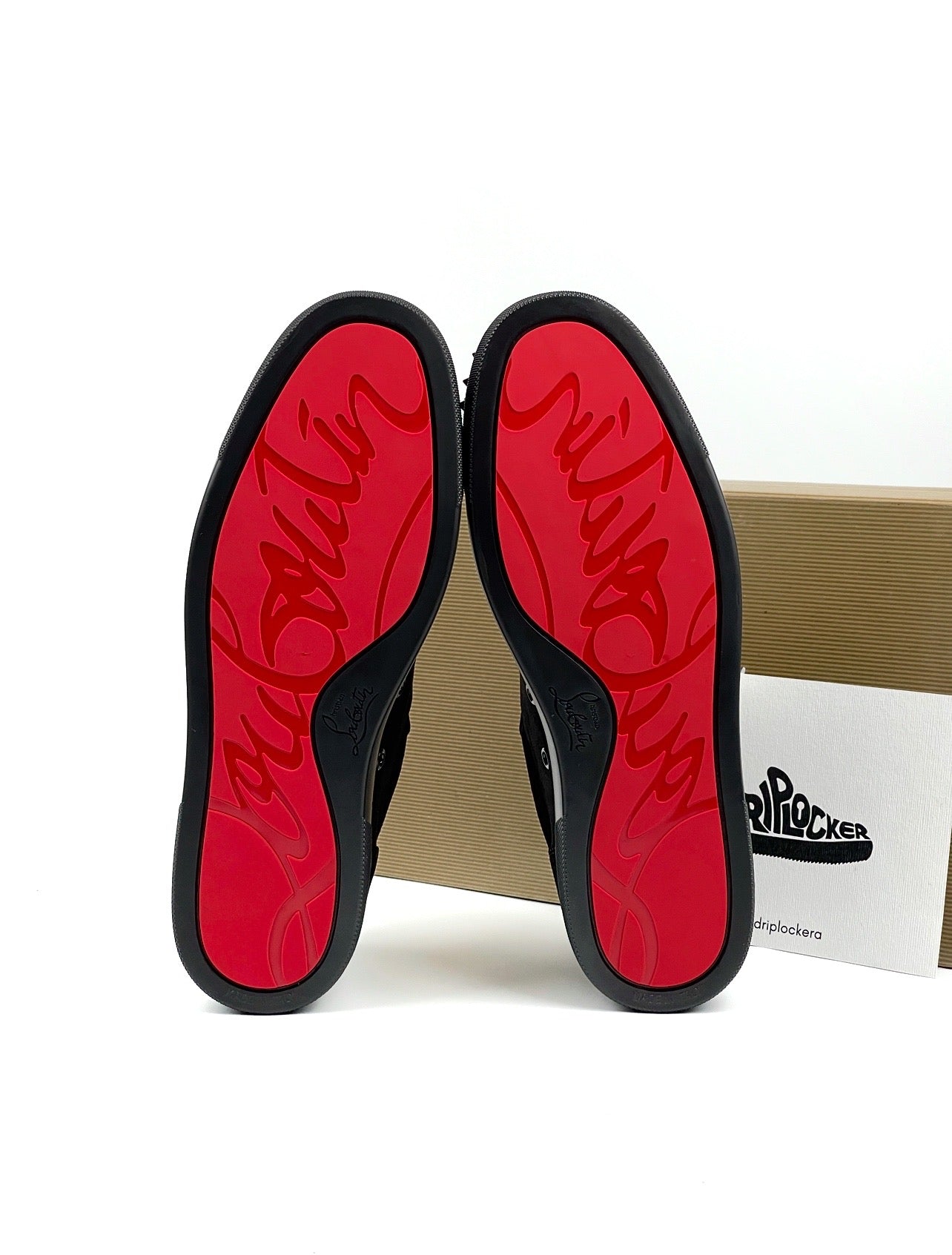 Louboutin Black Velour