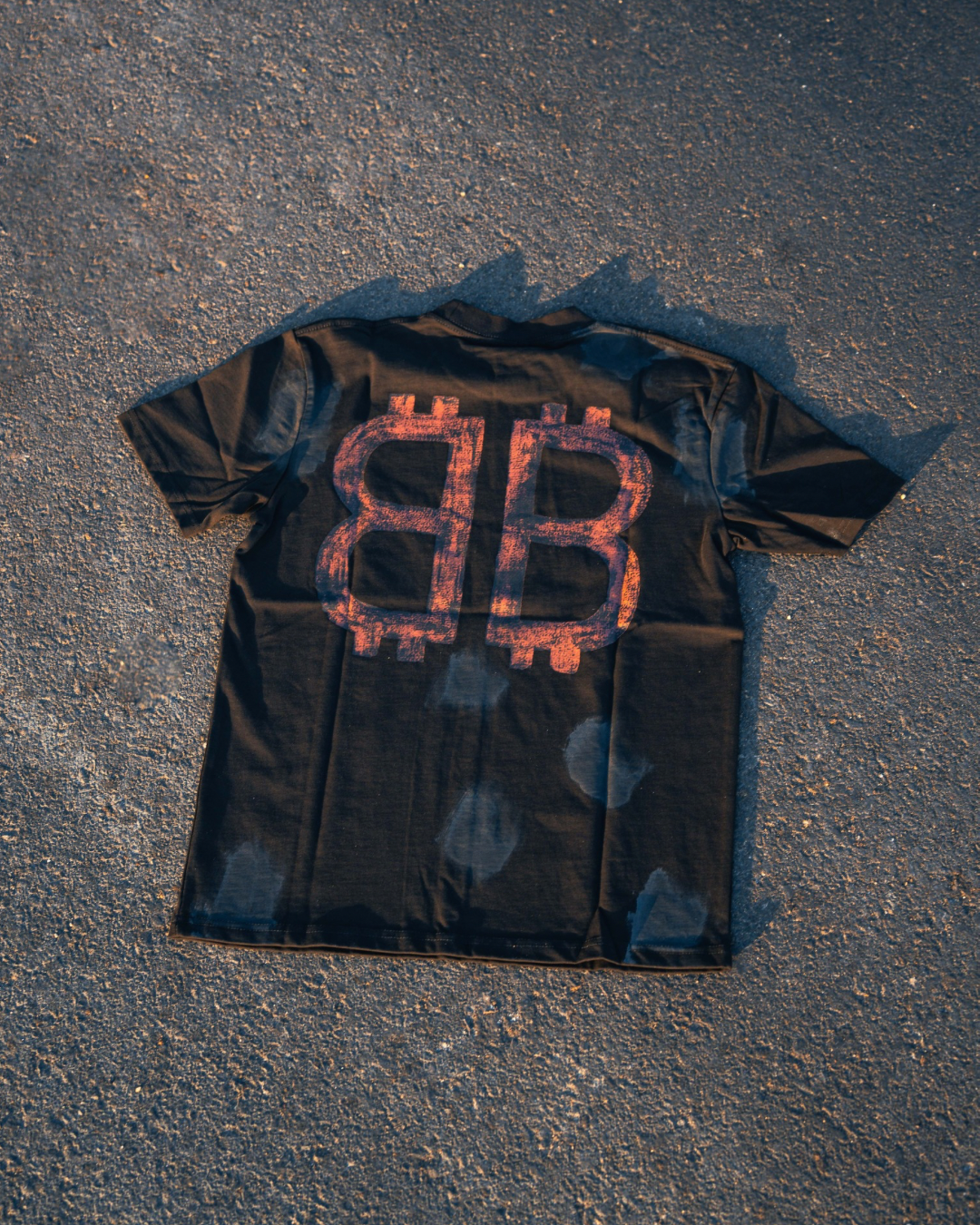 BALENCIAGA T-SHIRT BLACK DRIPLOCKER.BG