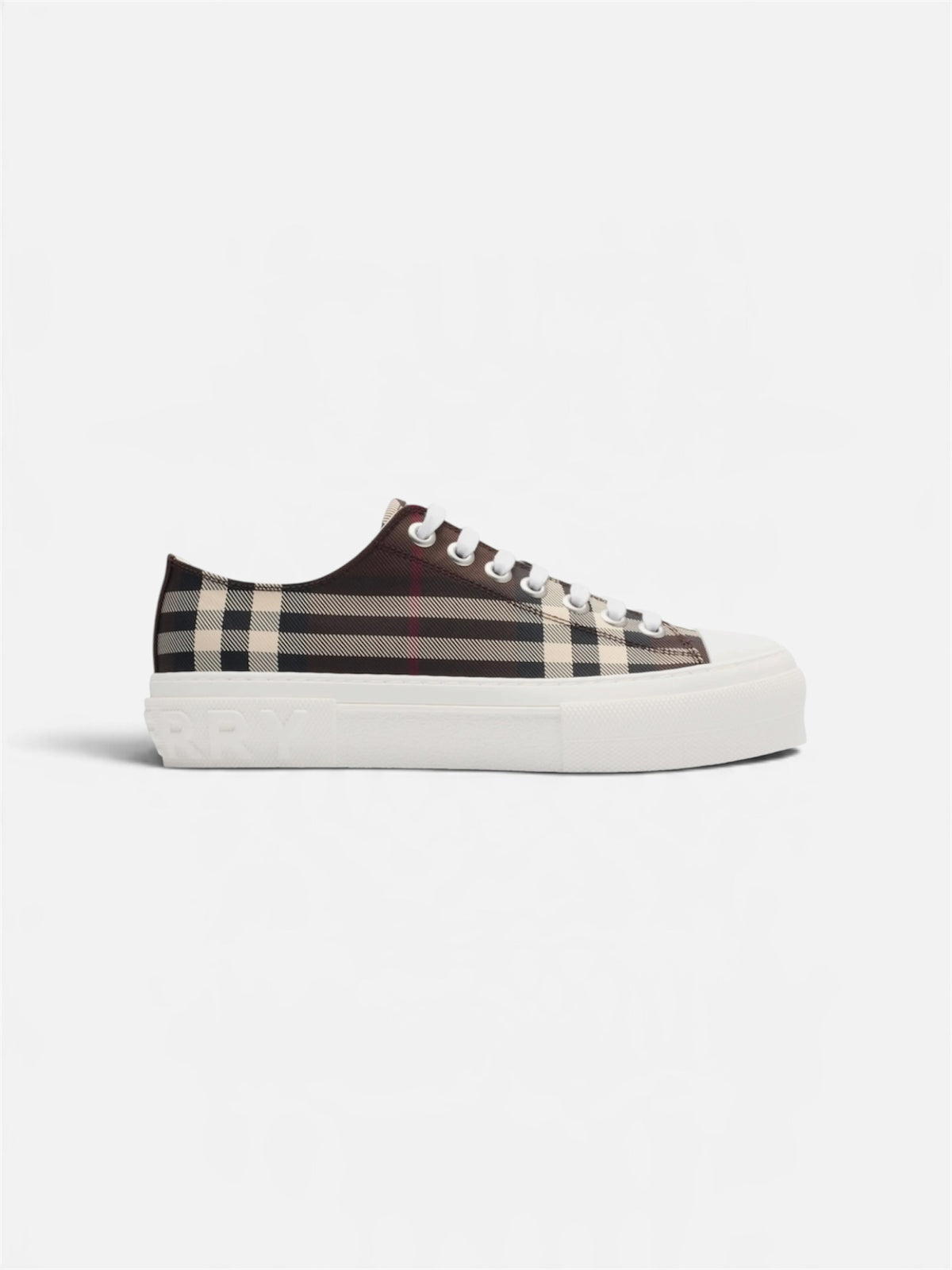 Check-Pattern Sneaker