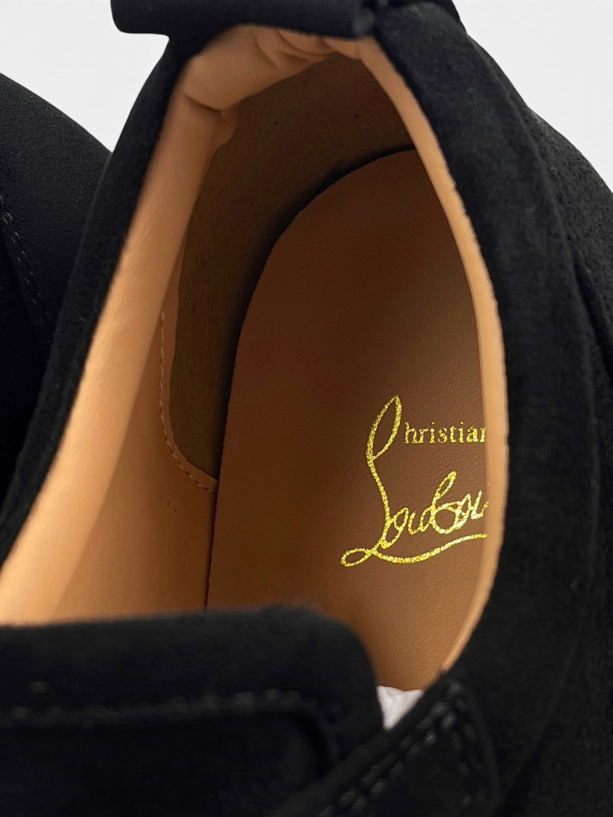 Louboutin Black Velour