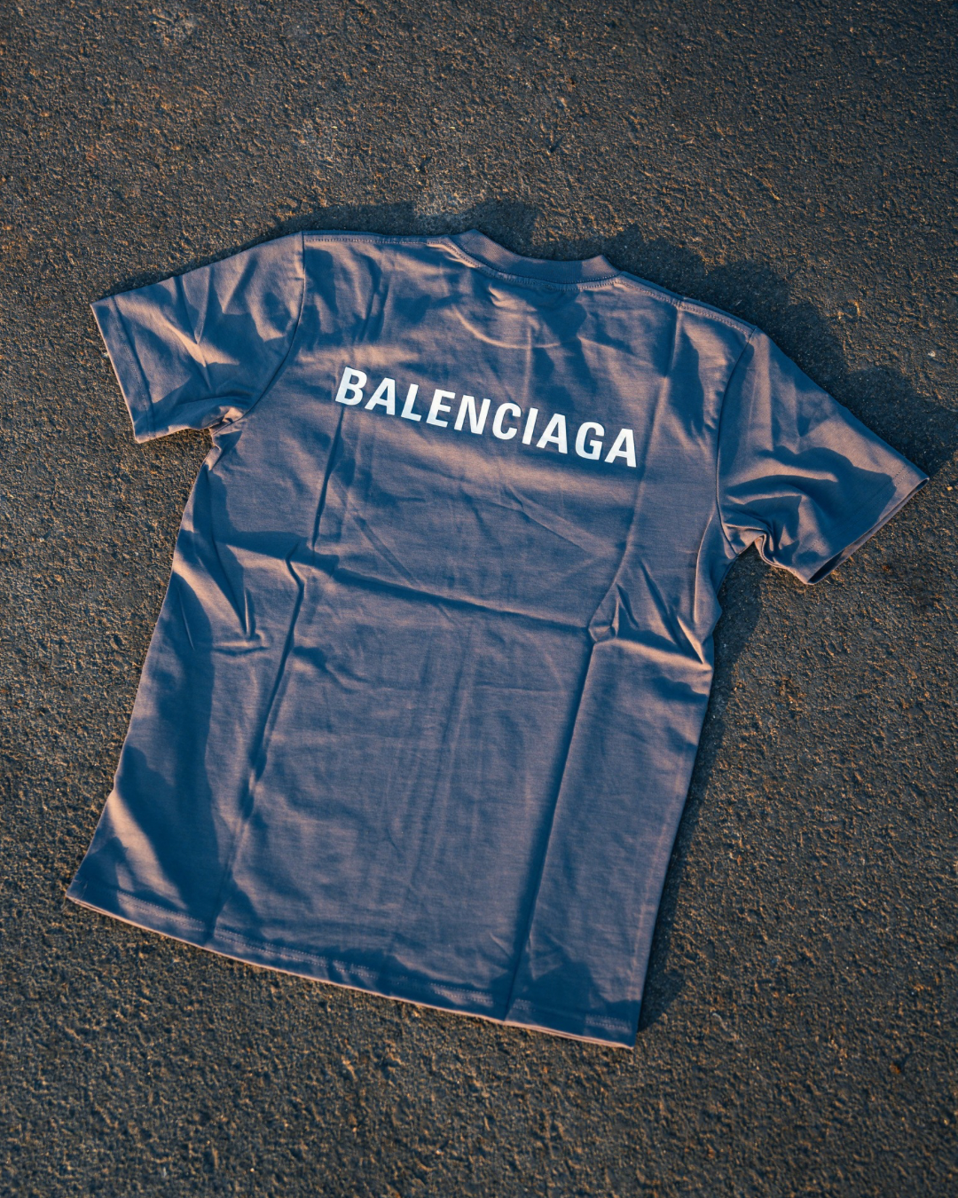 BALENCIAGA T-SHIRT GREY DRIPLOCKER.BG