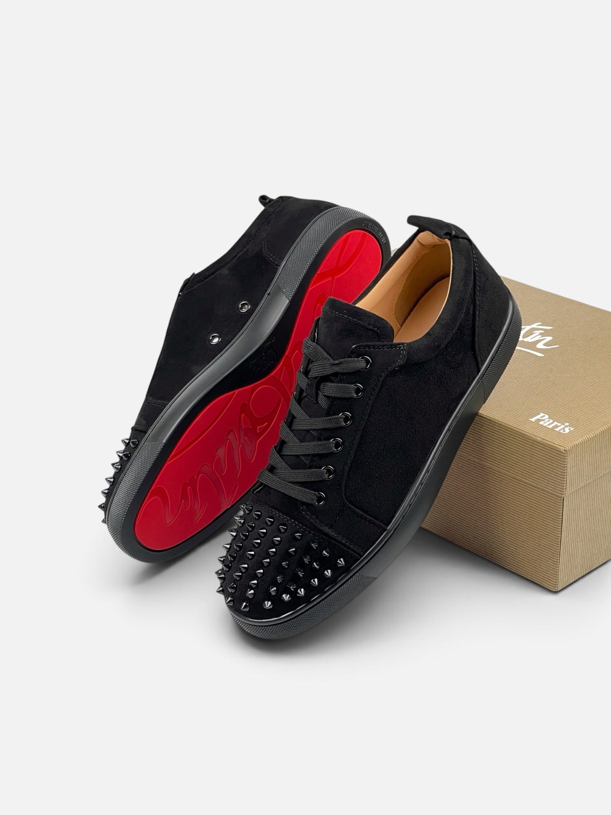 Louboutin Black Velour